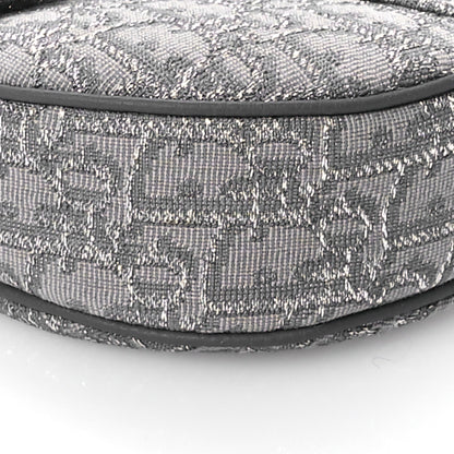 Christian Dior Oblique Mens Saddle Bag Grey 9 of 11