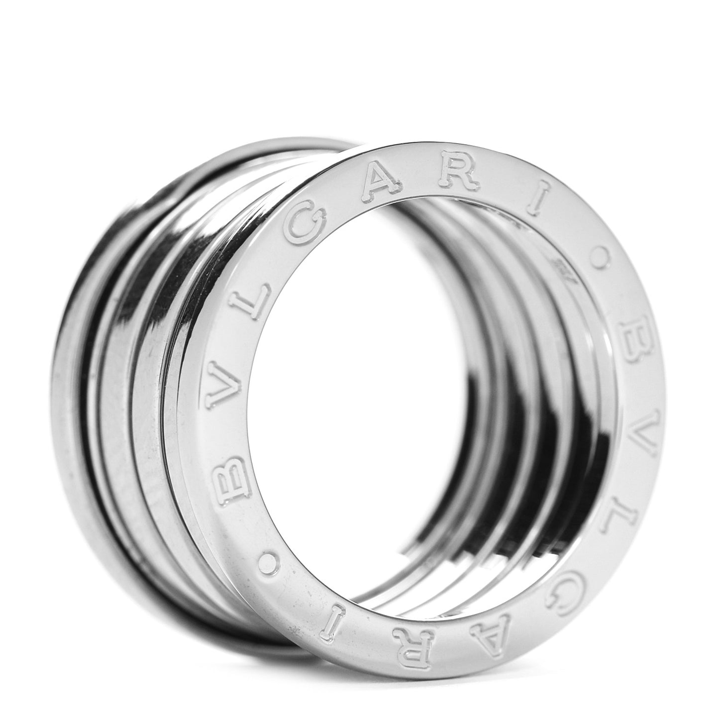 18K White Gold B.Zero1 Five-Band Ring 54 6.75