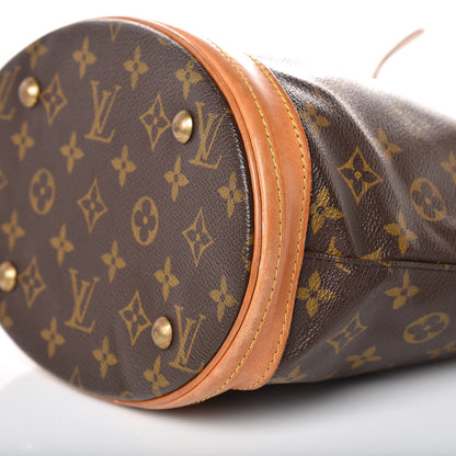 Louis Vuitton Monogram Petit Bucket 23 6 of 12