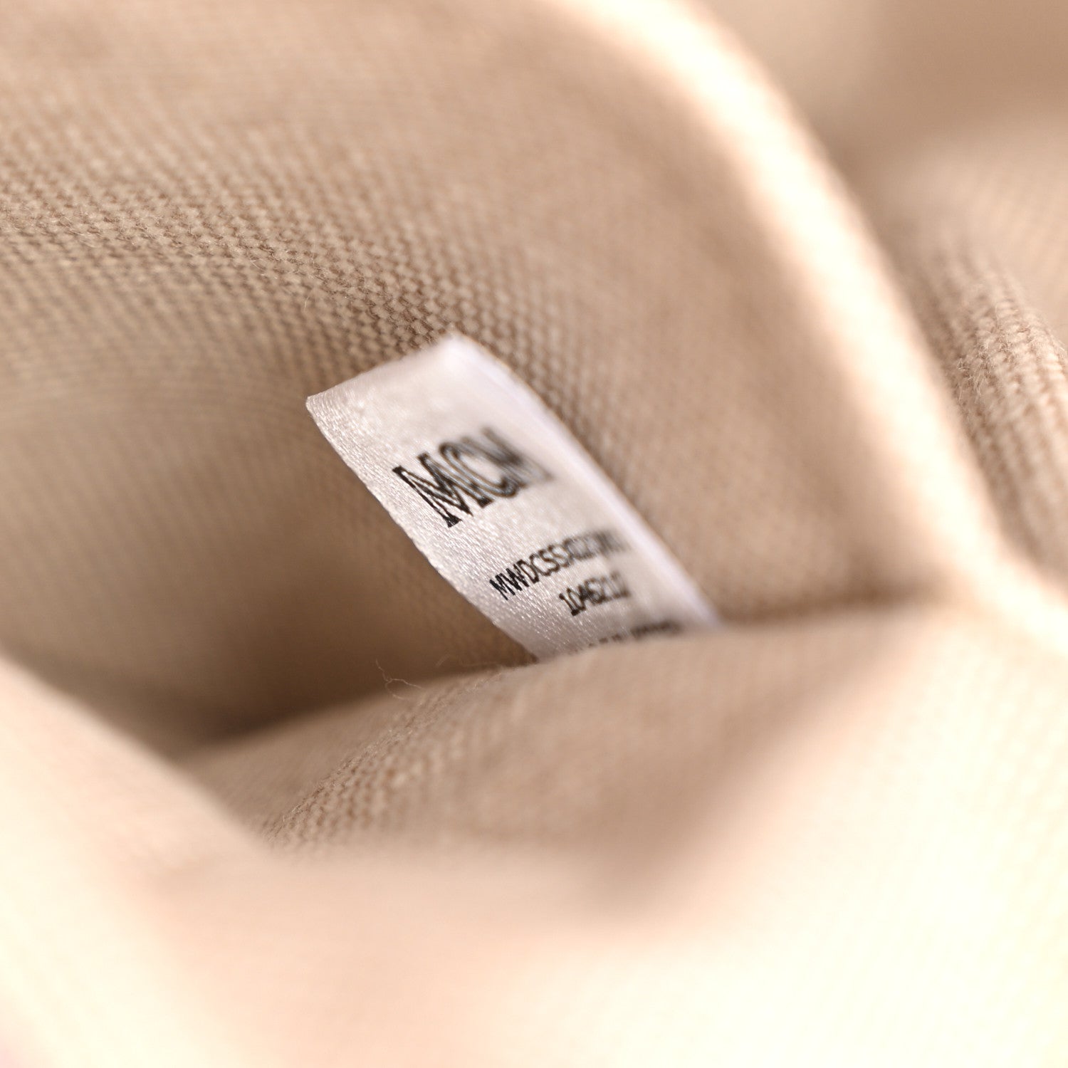 MCM Nappa Mini Drawstring Aren Chain Bag Beetroot Purple 7 of 10