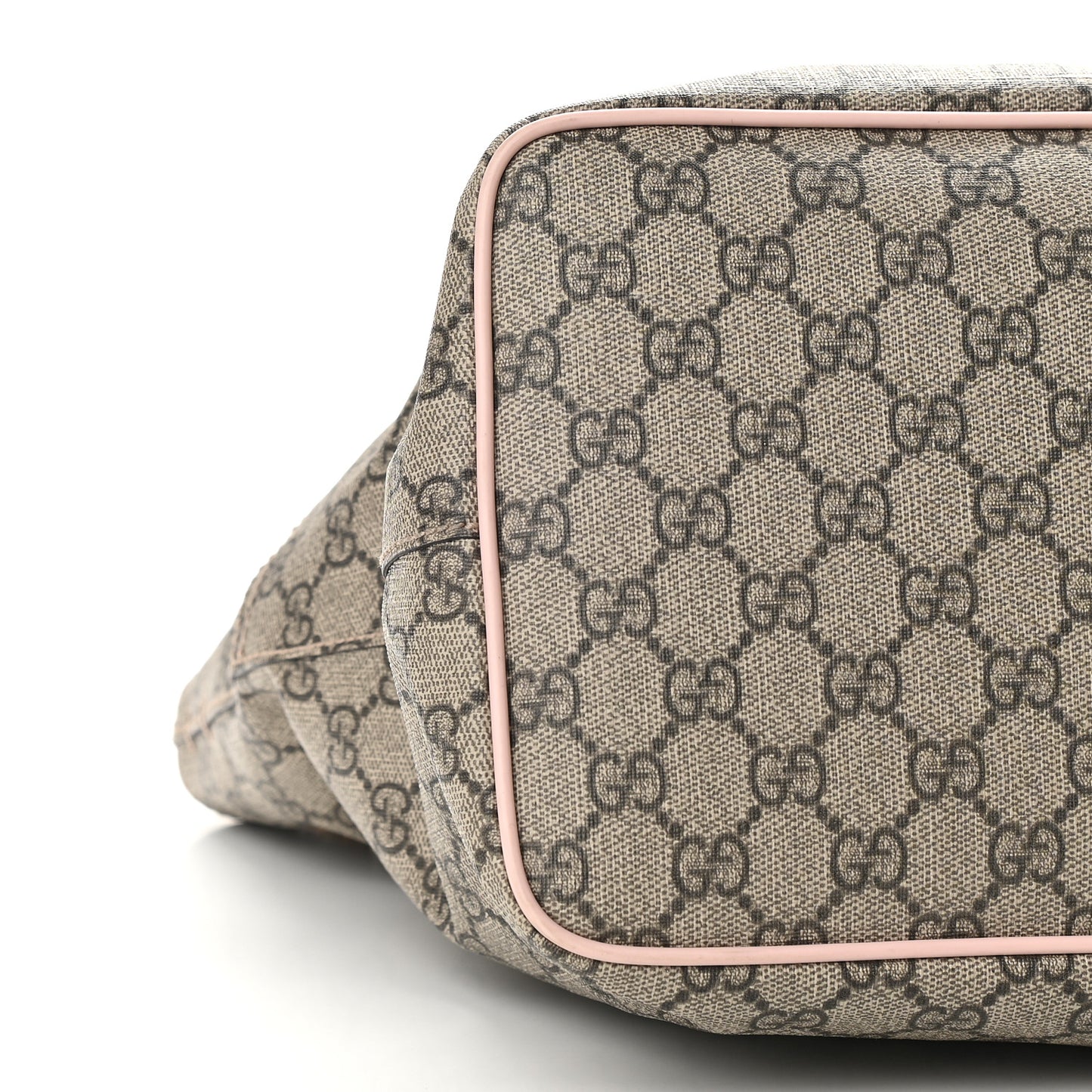 Soft GG Supreme Monogram Diaper Bag Pink