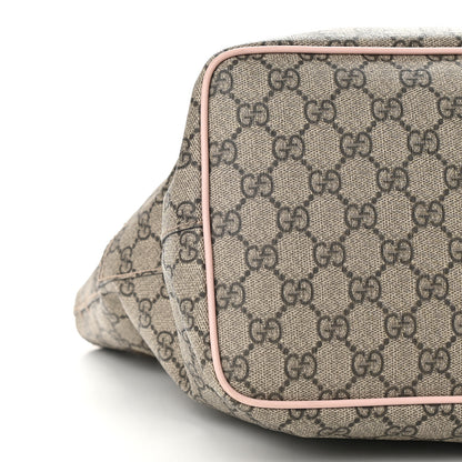 Gucci Soft GG Supreme Monogram Diaper Bag Pink 8 of 10