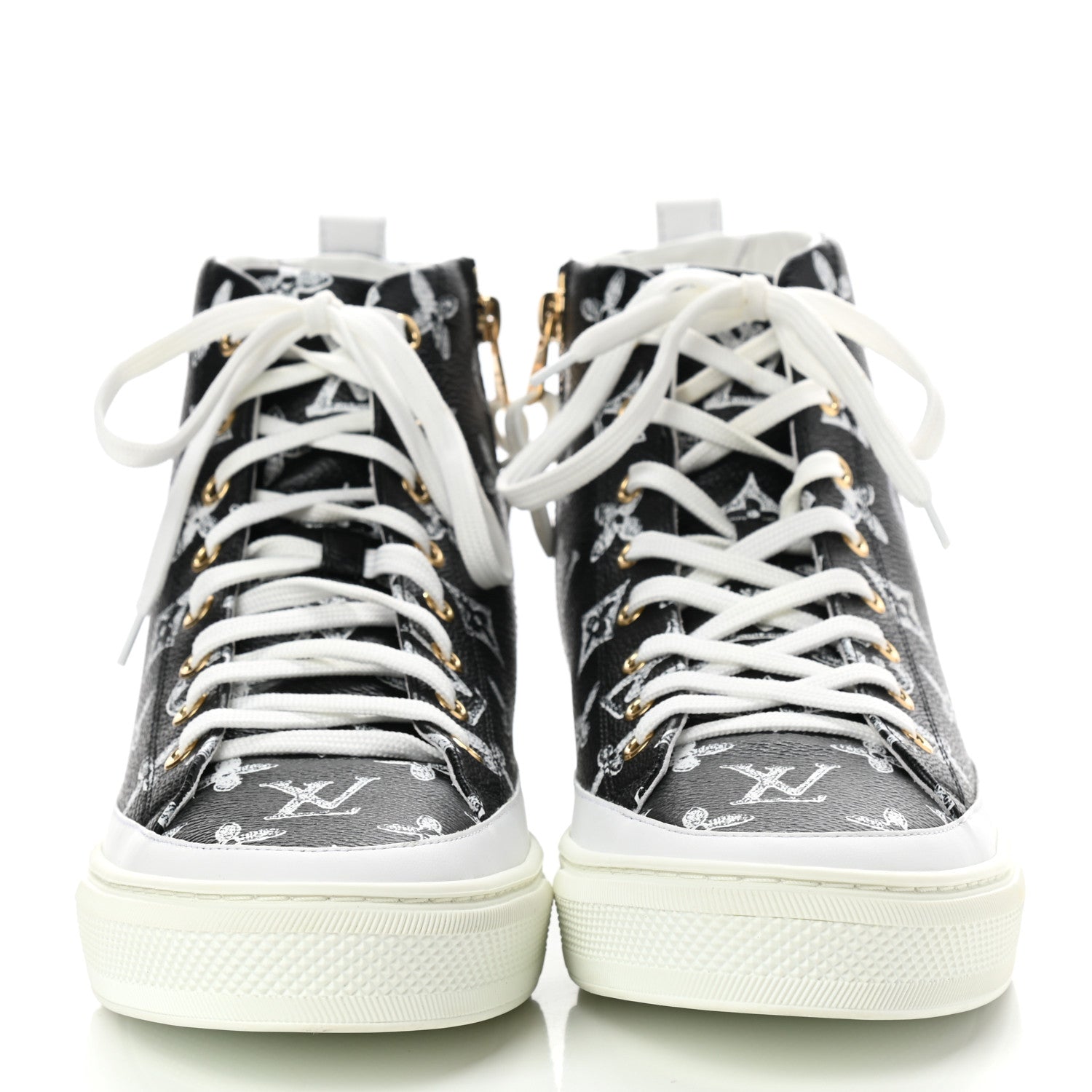 Louis Vuitton Catogram Stellar Sneaker Boots 40 Black 2 of 9