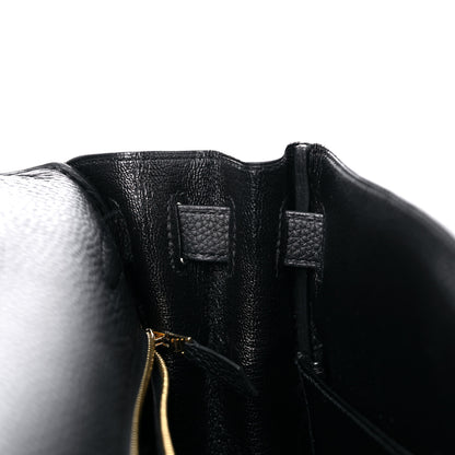 Hermes Togo Kelly Retourne 28 Black 14 of 36