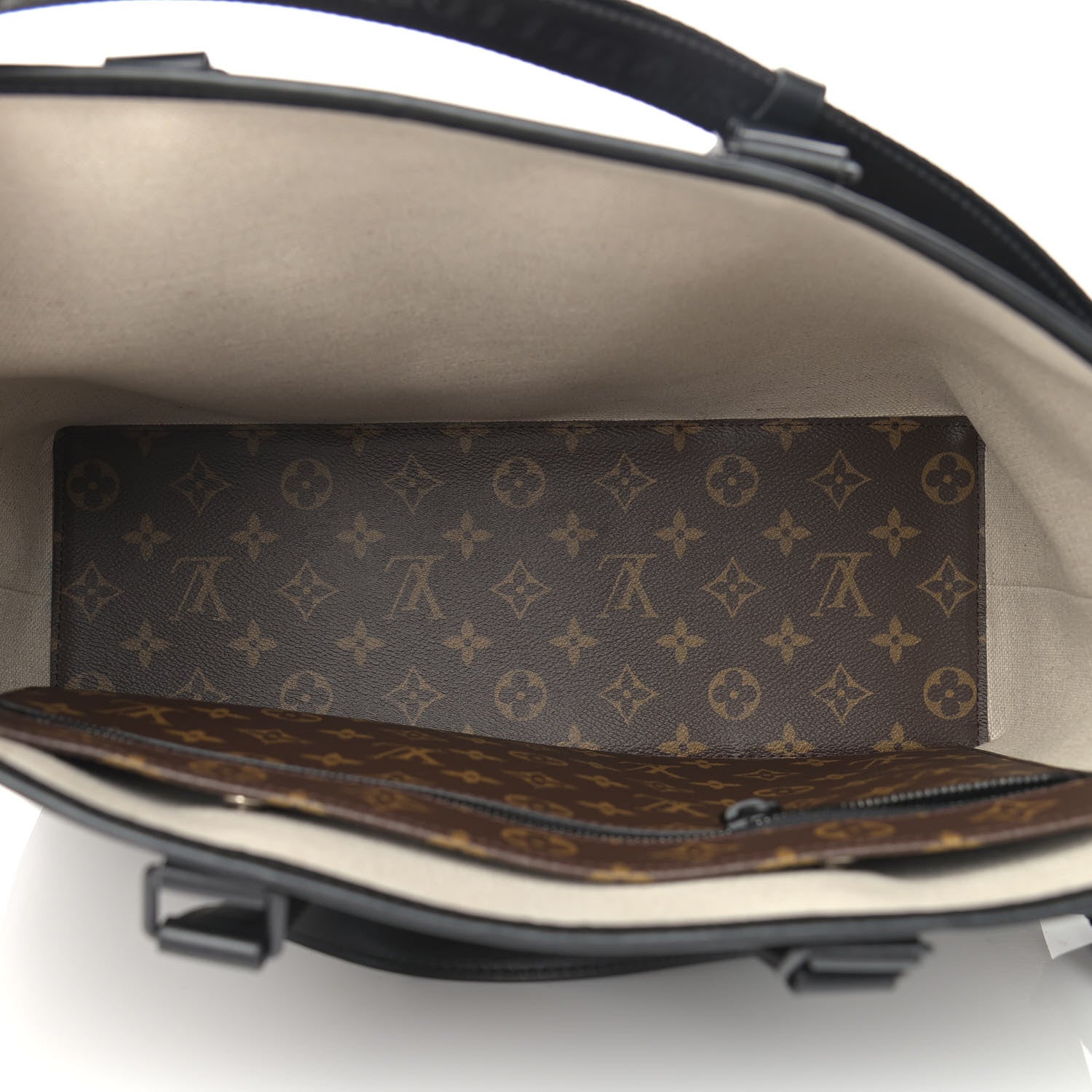 Louis Vuitton Monogram Macassar Weekend Tote PM 4 of 8