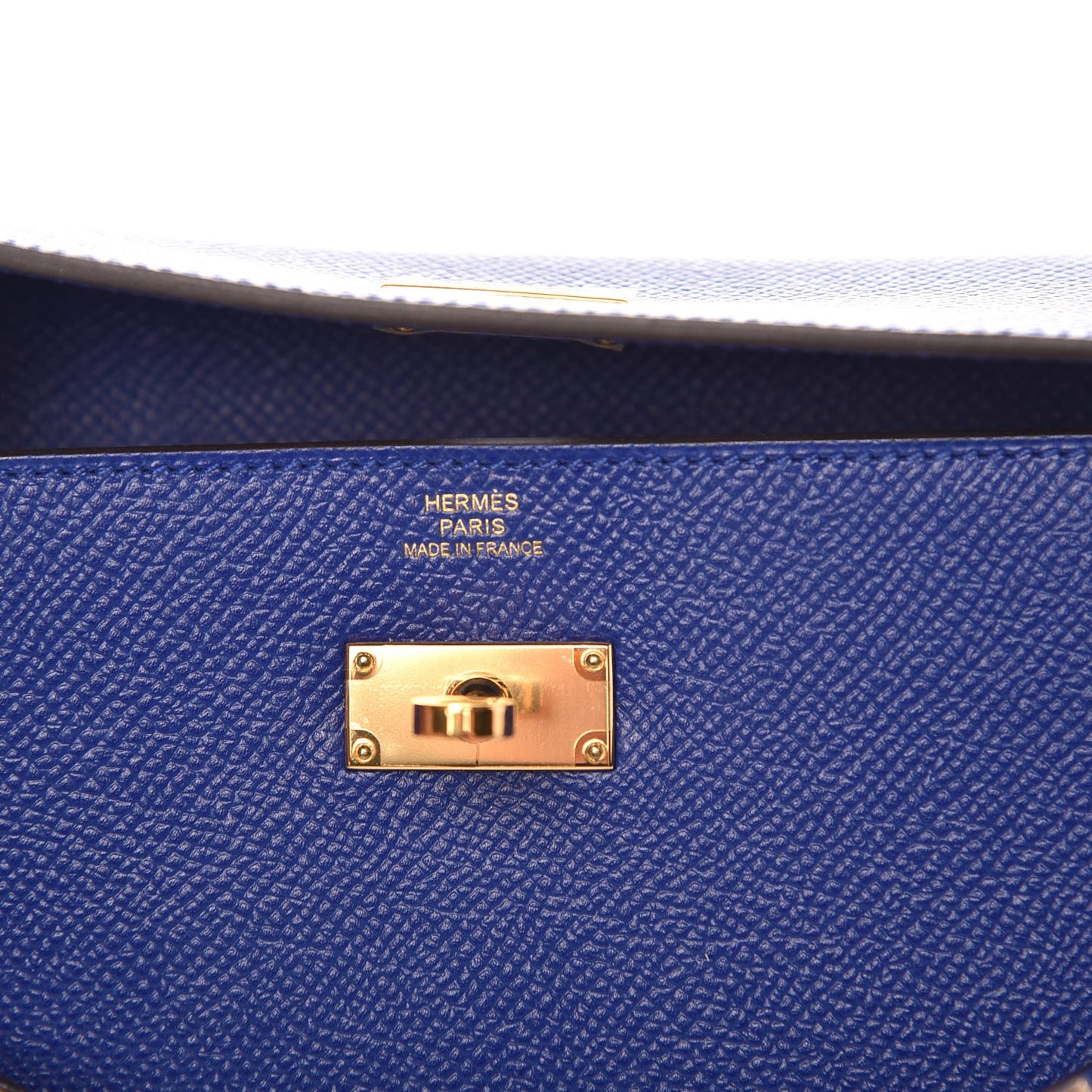 Epsom Kelly Longue Wallet Bleu Electrique