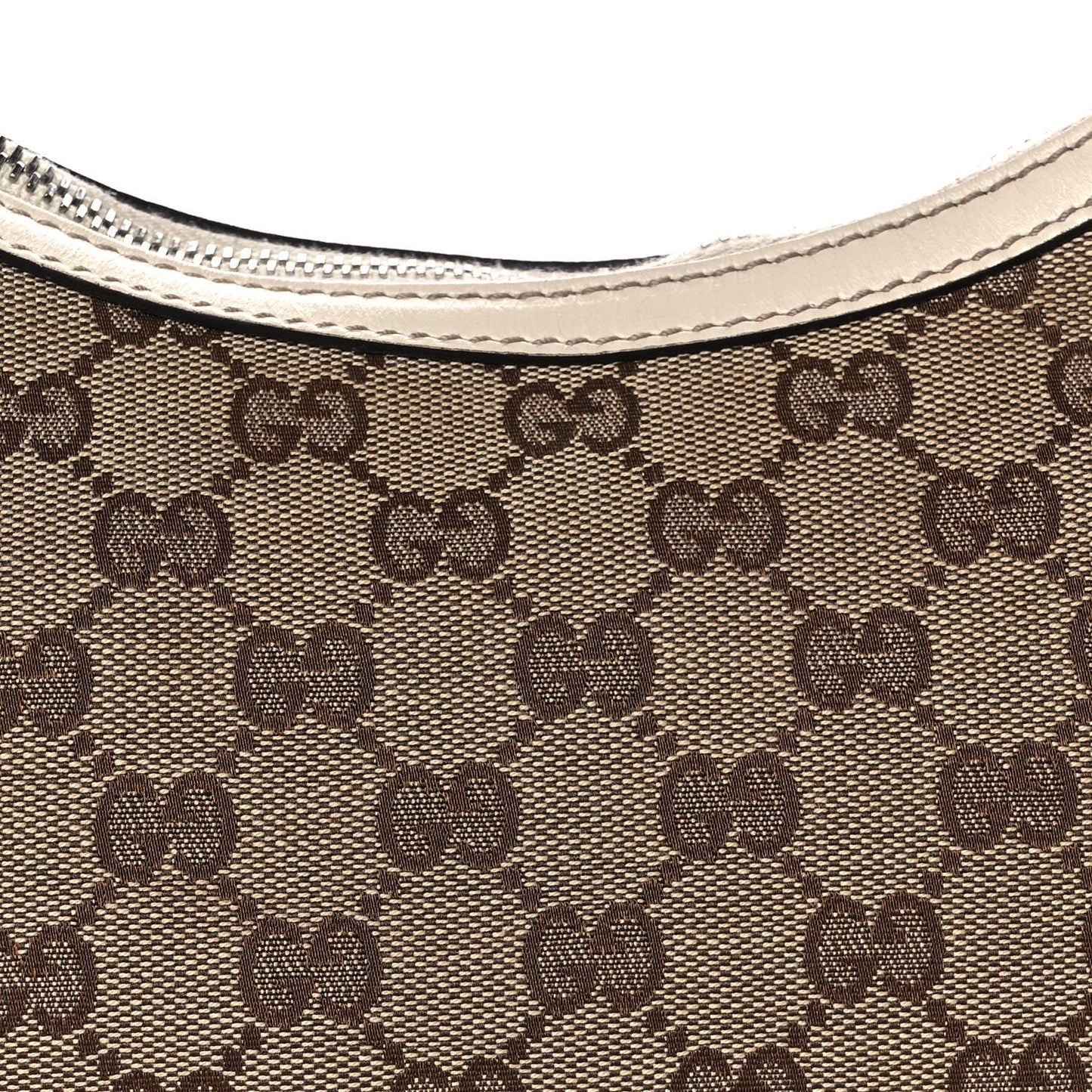 Monogram Medium GG Twins Hobo Ivory