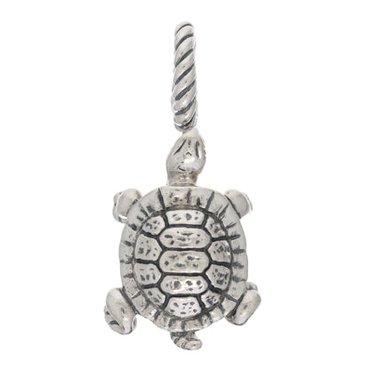 David Yurman Sterling Silver Turtle Enhancer Pendant 1 of 3