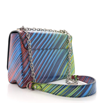 Louis Vuitton Epi Tropical Twist Shoulder Bag MM Vert Rouge 4 of 11