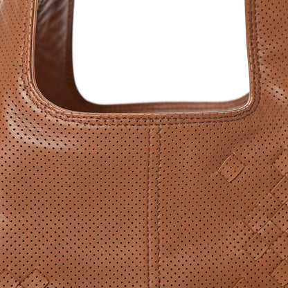 Bottega Veneta Nappa Intrecciato Perforated Regent Tote Noce 10 of 10