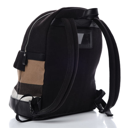 Burberry Jute Calfskin Mega Check Children's Backpack 3 of 11