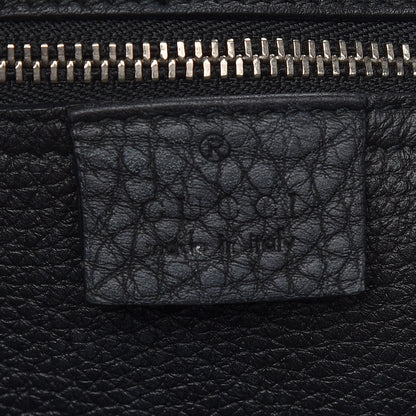 Gucci Soft Calfskin Small Jackie Top Handle Bag Black 5 of 9