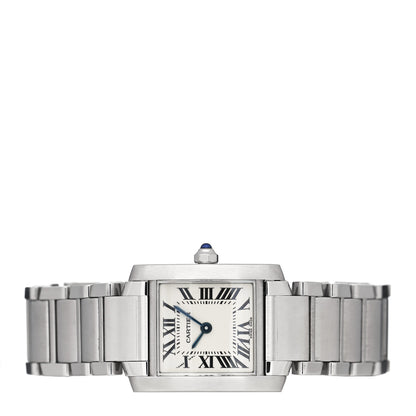 Cartier Stainless Steel 20mm Tank Francaise Quartz Watch 2 of 4