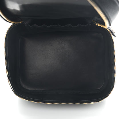 Chanel Caviar CC Vanity Cosmetic Case Black 4 of 5