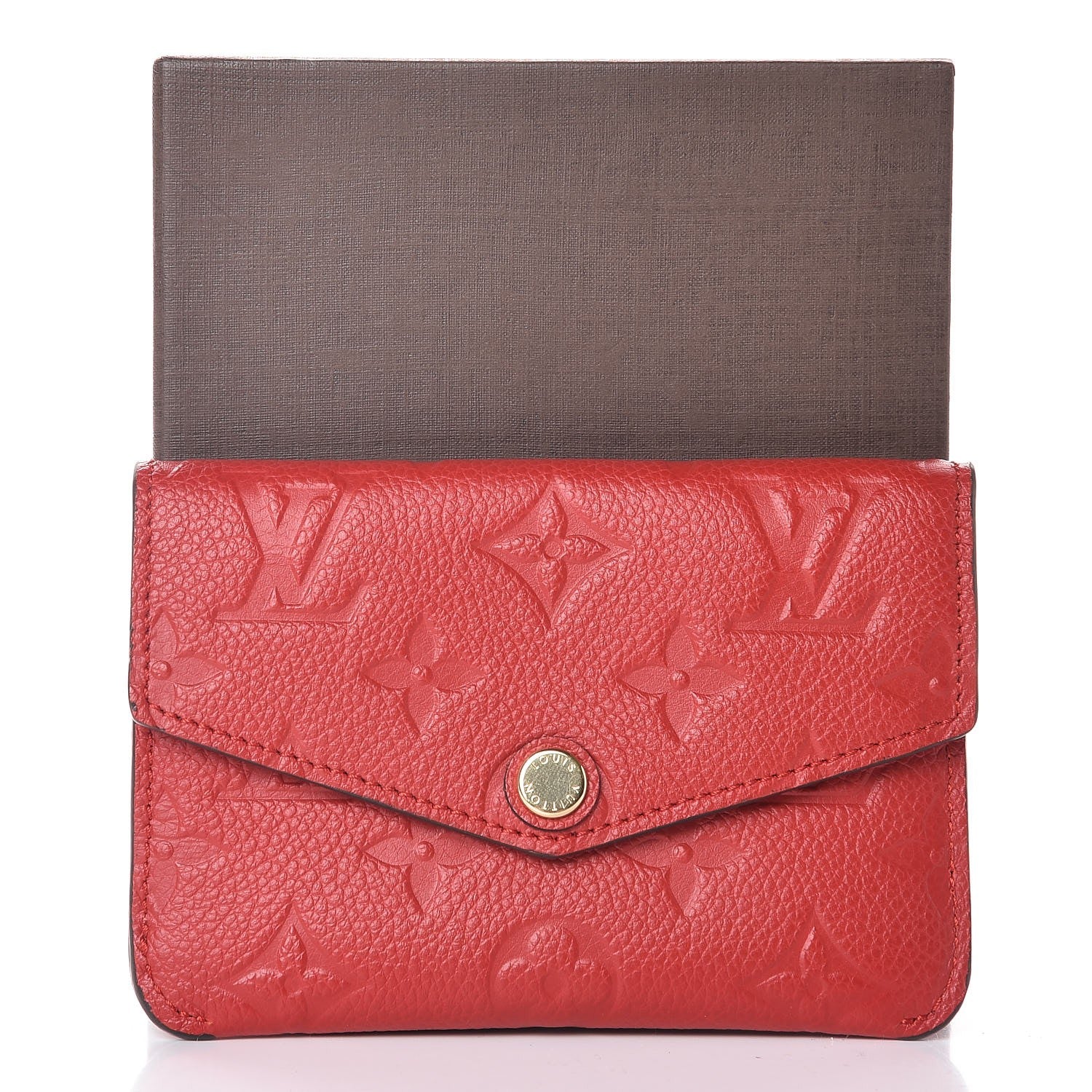 Louis Vuitton Empreinte Key Pouch Cherry 7 of 7