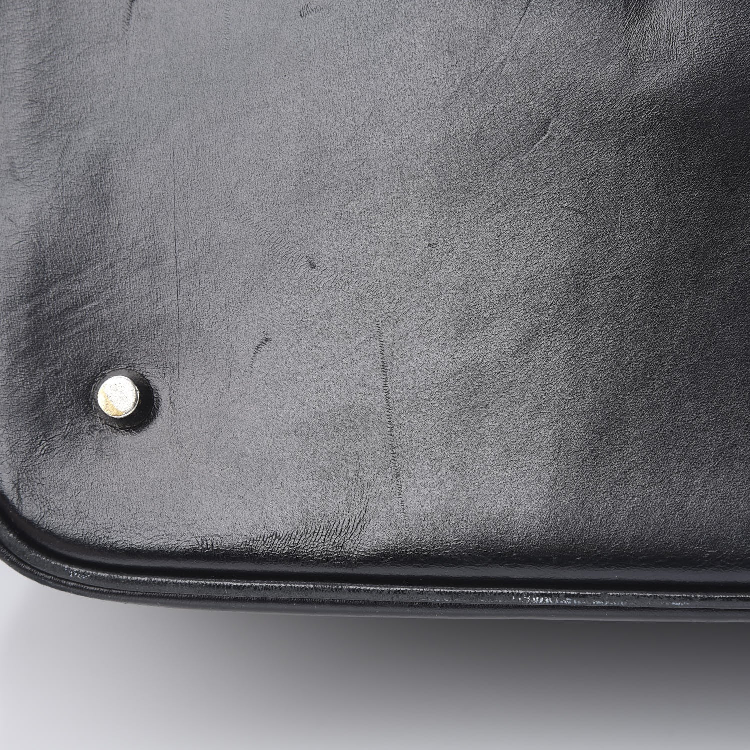 Prada Tessuto Nylon Soft Calf Zip Around Satchel Black 14 of 22