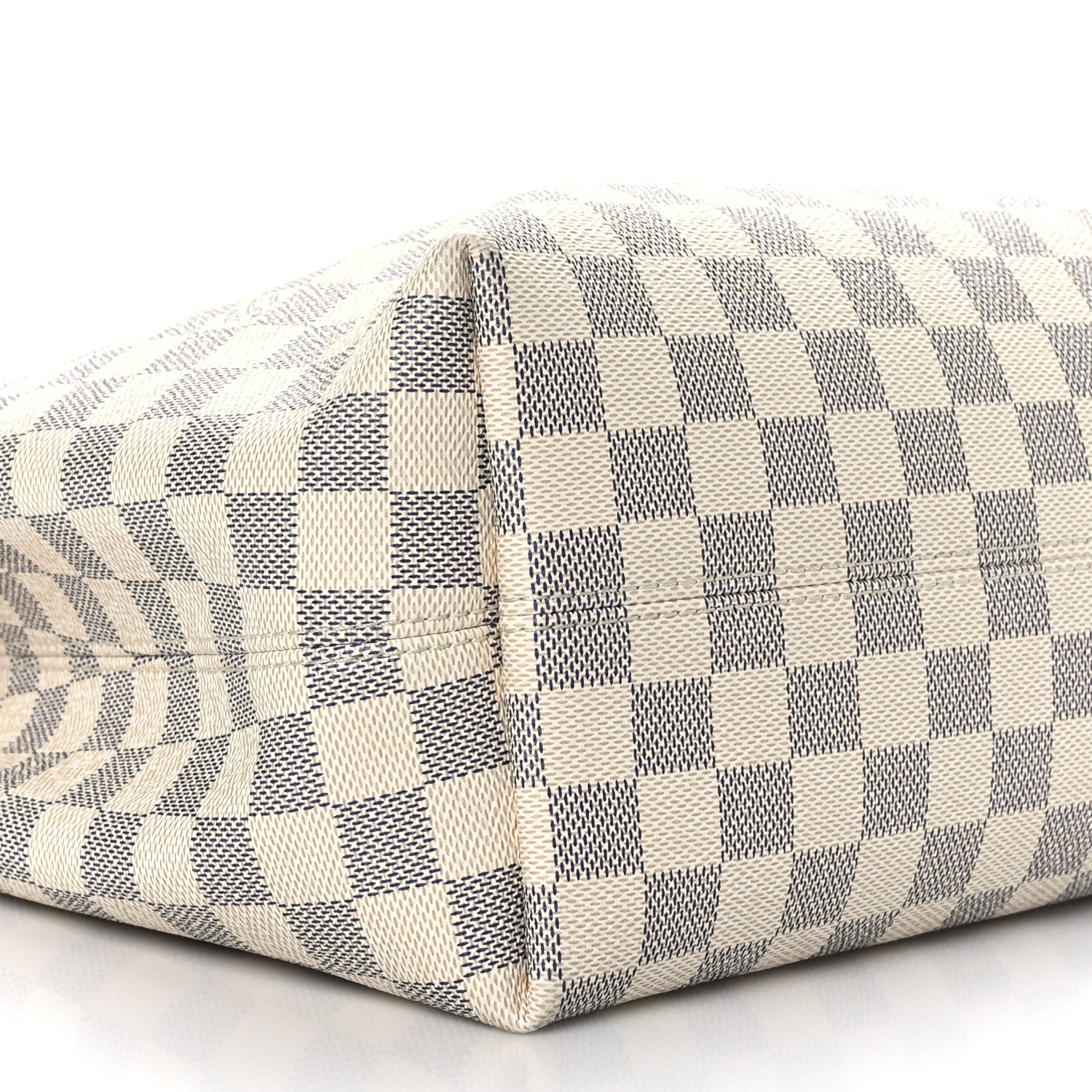 Louis Vuitton Damier Azur Graceful MM Rose Ballerine 7 of 8