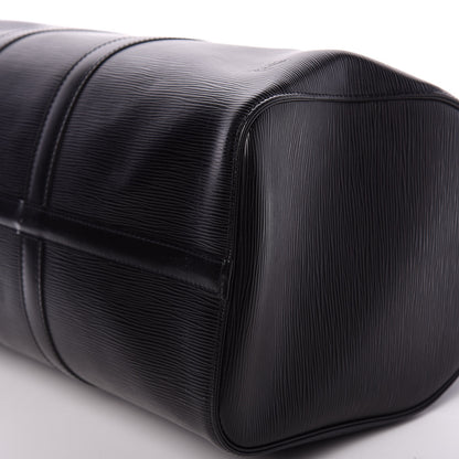 Louis Vuitton Epi Keepall 45 Black 6 of 10