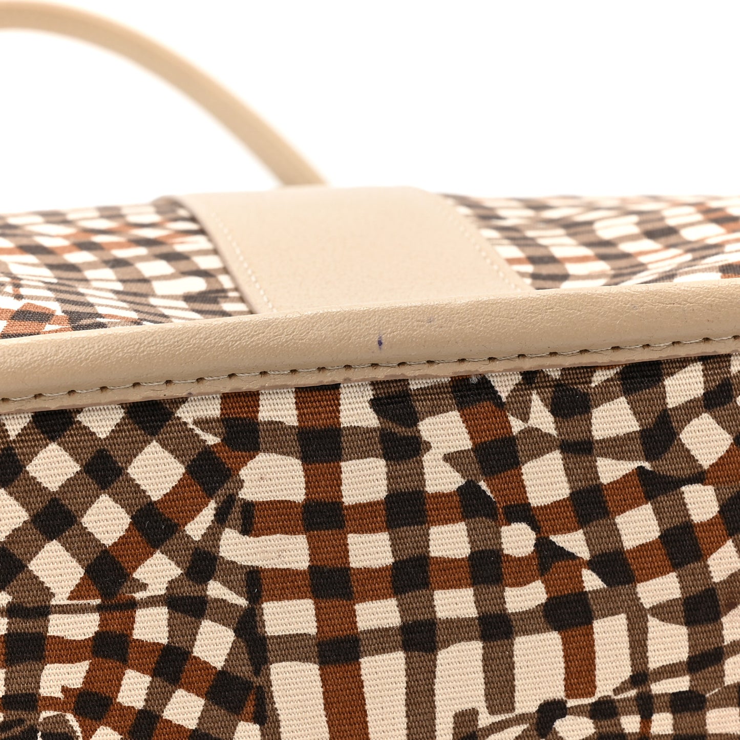 Visetos Medium Liz Reversible Shopper Tote Beige
