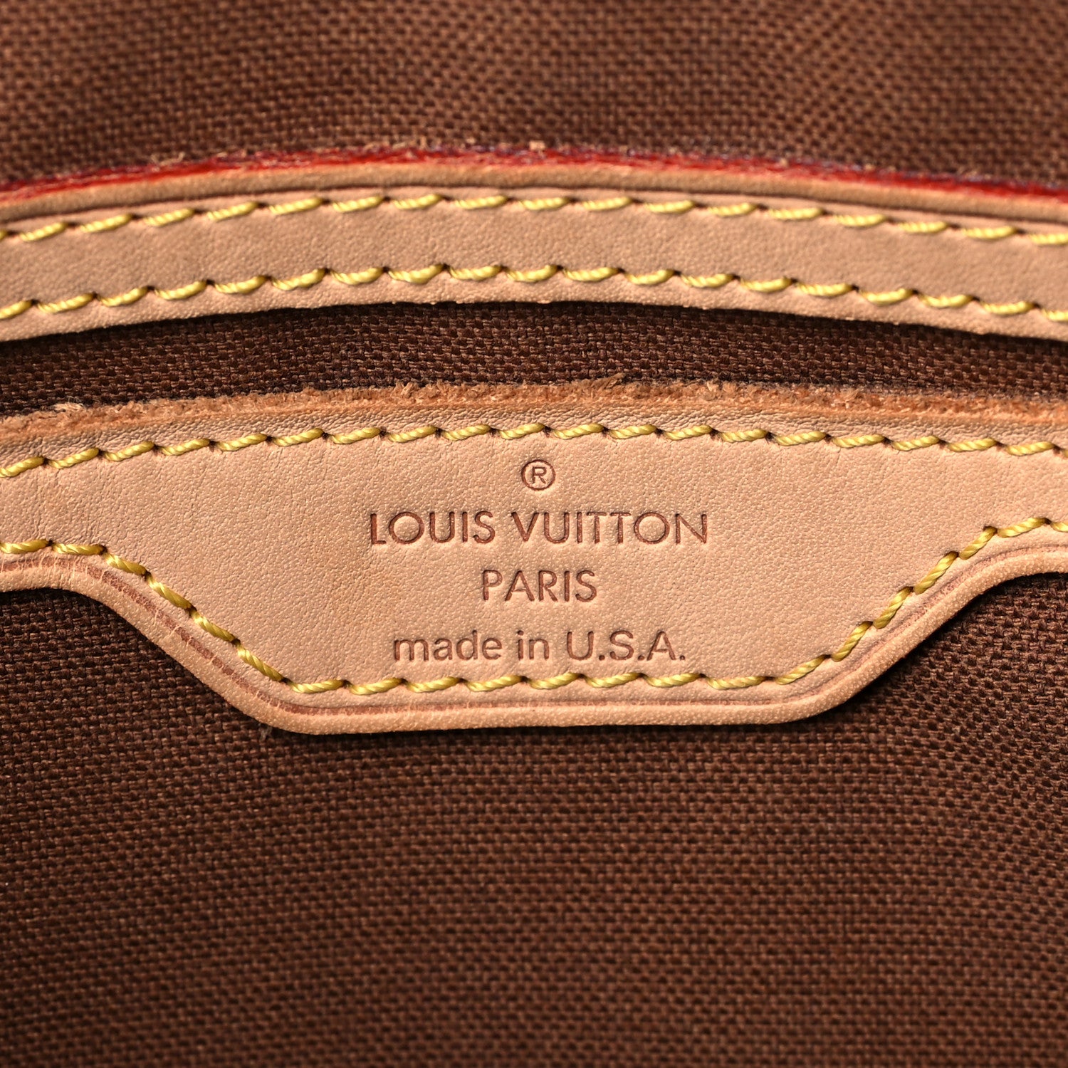 Louis Vuitton Monogram Cabas Piano 6 of 12