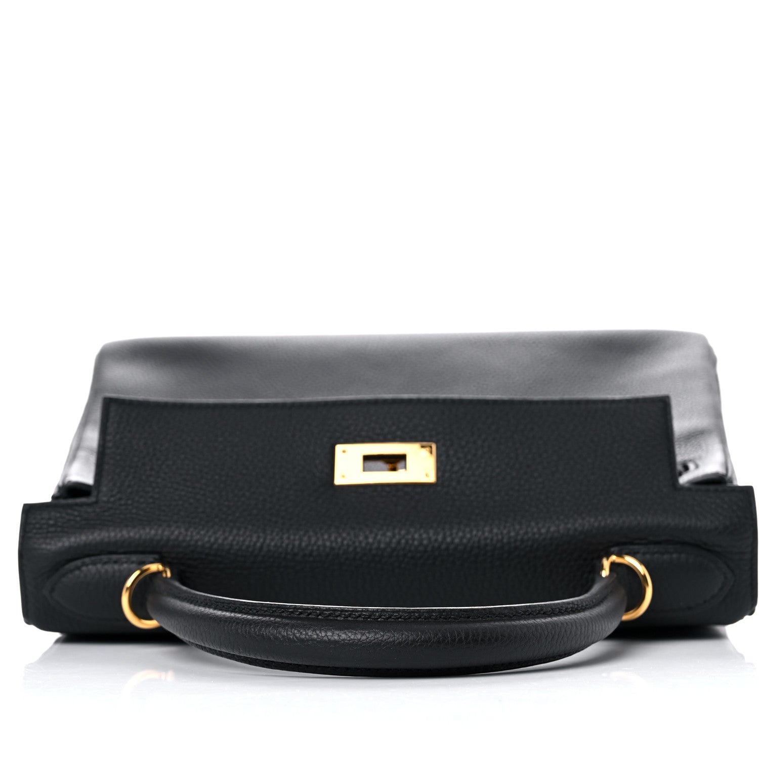 Hermes Togo Kelly Retourne 28 Black 12 of 36