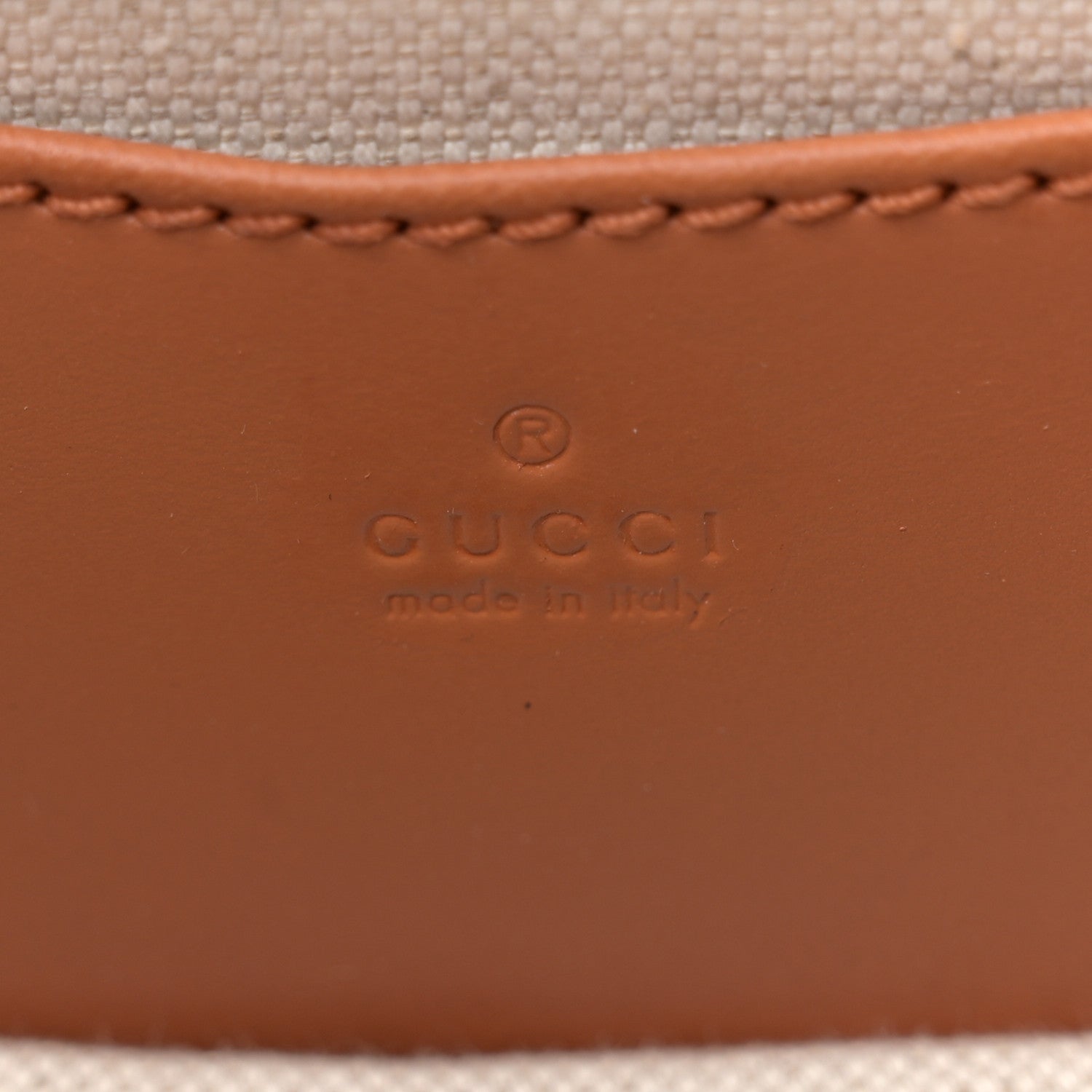 Gucci GG Supreme Monogram Web Bamboo Mini 1947 Belt Bag 90 36 Beige 6 of 10