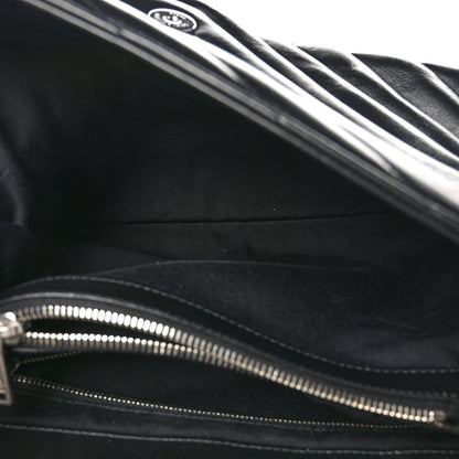 Saint Laurent Calfskin Y Quilted Monogram Medium Loulou Chain Satchel Black 5 of 10