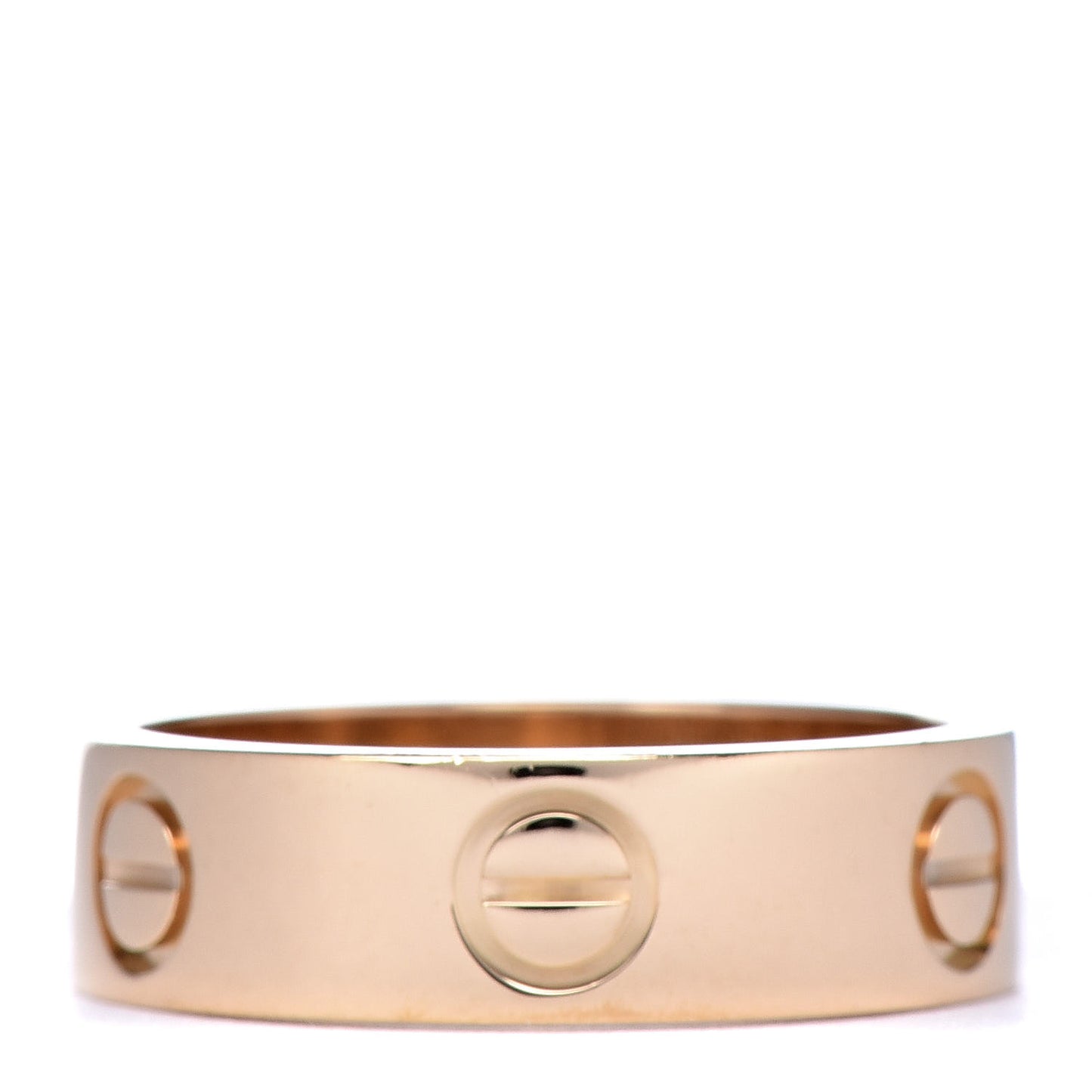 18K Yellow Gold 5.5mm LOVE Ring 52 6