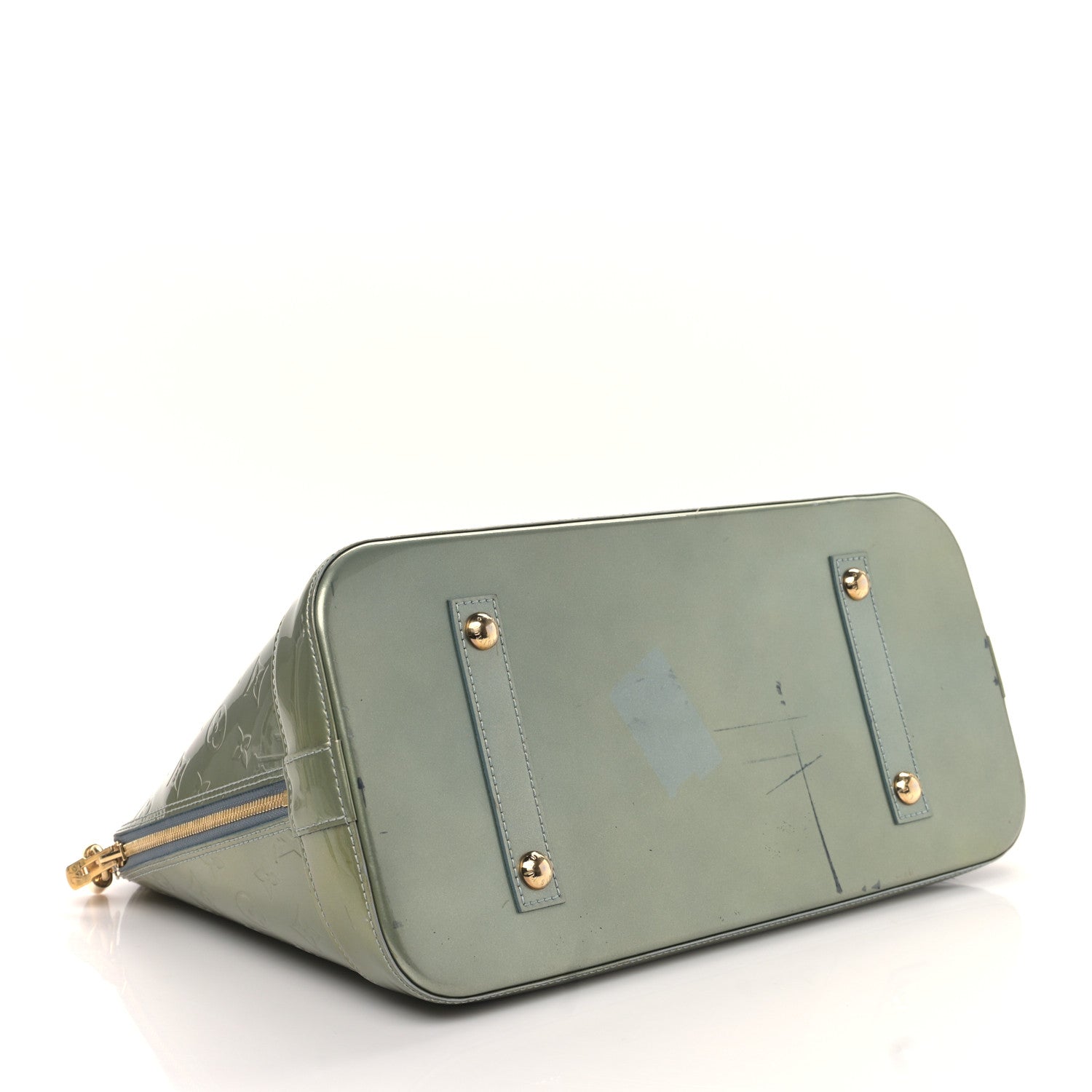 Louis Vuitton Vernis Alma GM Givre 4 of 9