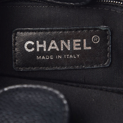 Chanel Caviar Quilted Petit Shopping Tote PST Black 6 of 7