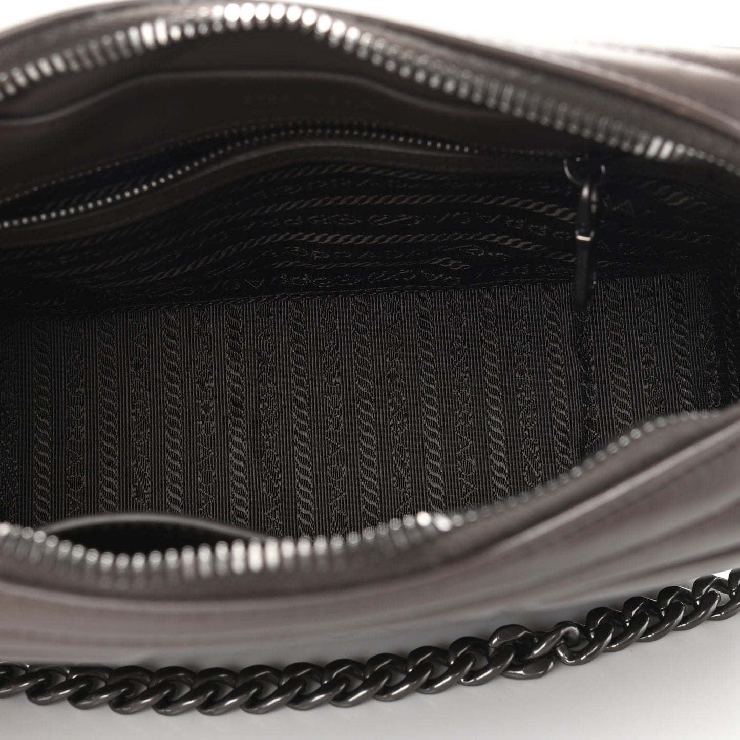 Soft Calfskin Diagramme Camera Bag Bambu