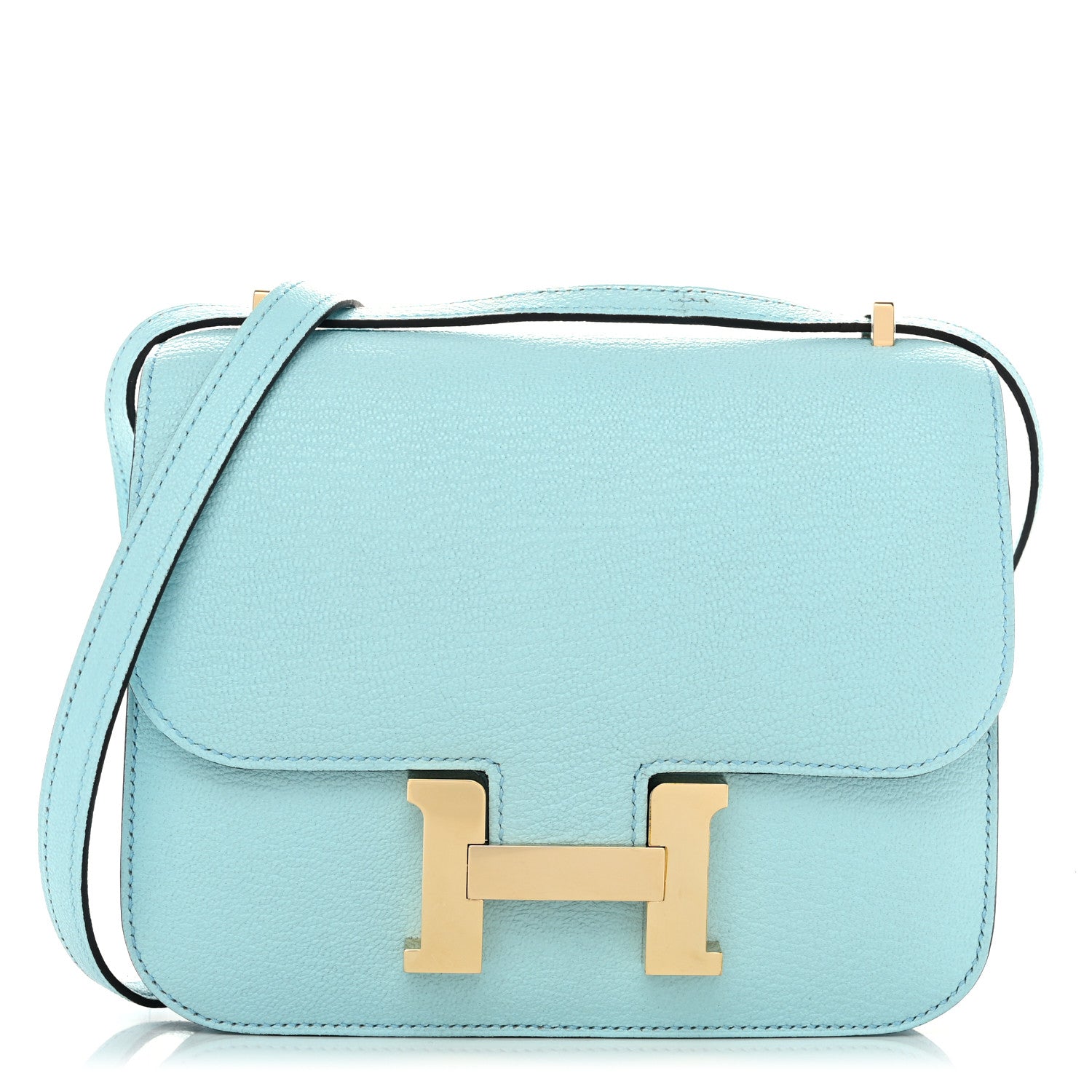 Hermes Chevre Mysore Constance 18 Bleu Zephyr 1 of 12