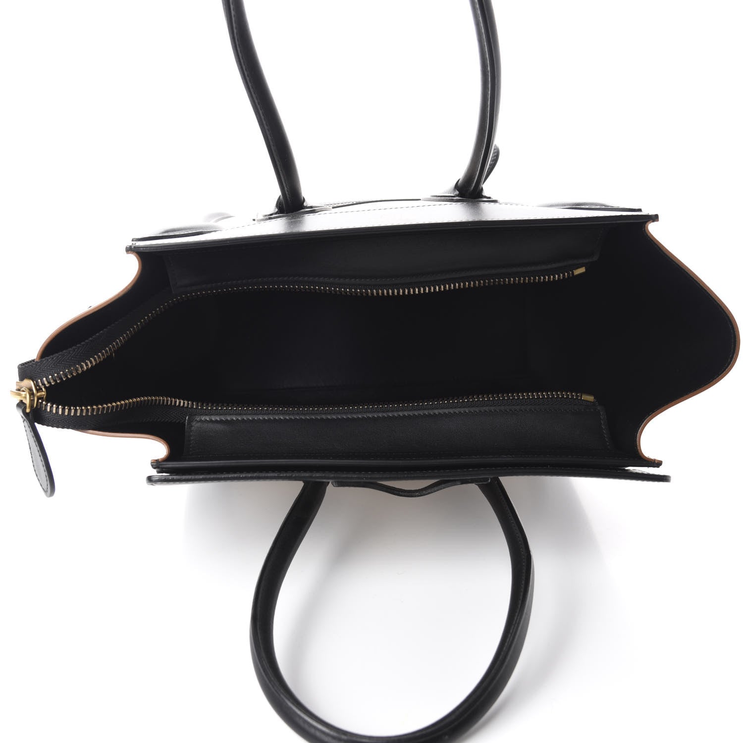 Celine Baby Grained Calfskin Tri-color Micro Luggage White 5 of 12
