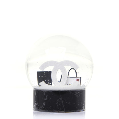 Chanel Glass CC Shopping Bag Snow Globe 4 of 5