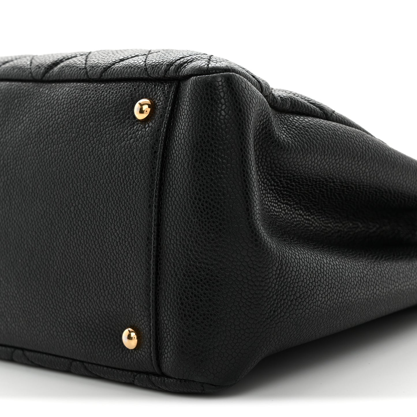 Caviar Quilted XL Grand Shopping Tote GST Black