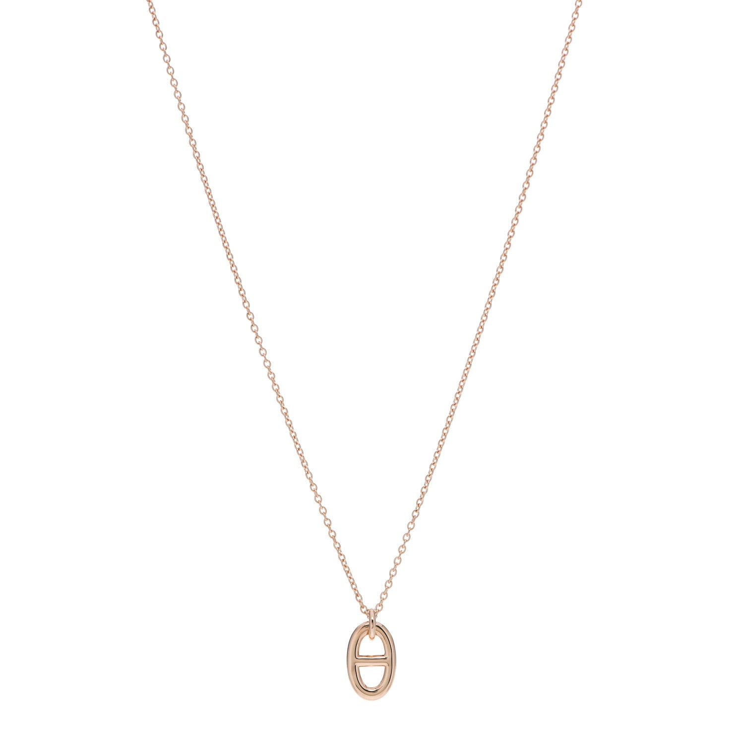 Hermes 18K Rose Gold PM Farandole Pendant Necklace 1 of 5