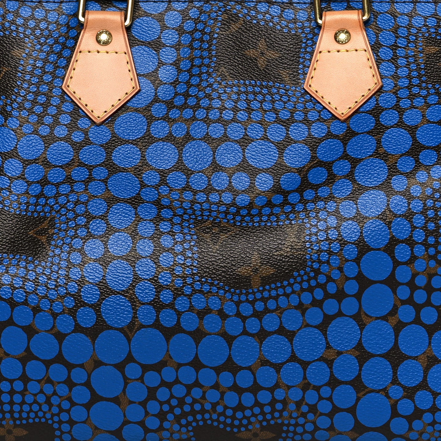 Monogram Kusama Town Speedy 30 Blue