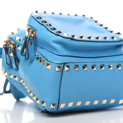 Valentino Garavani Calfskin Mini Rockstud Backpack Parrot 6 of 11