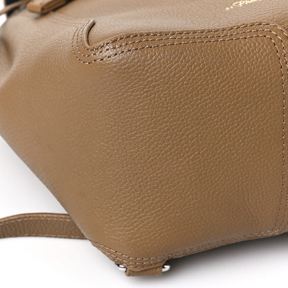 3.1 Phillip Lim Pebbled Calfskin Pashli Backpack Tan 8 of 9