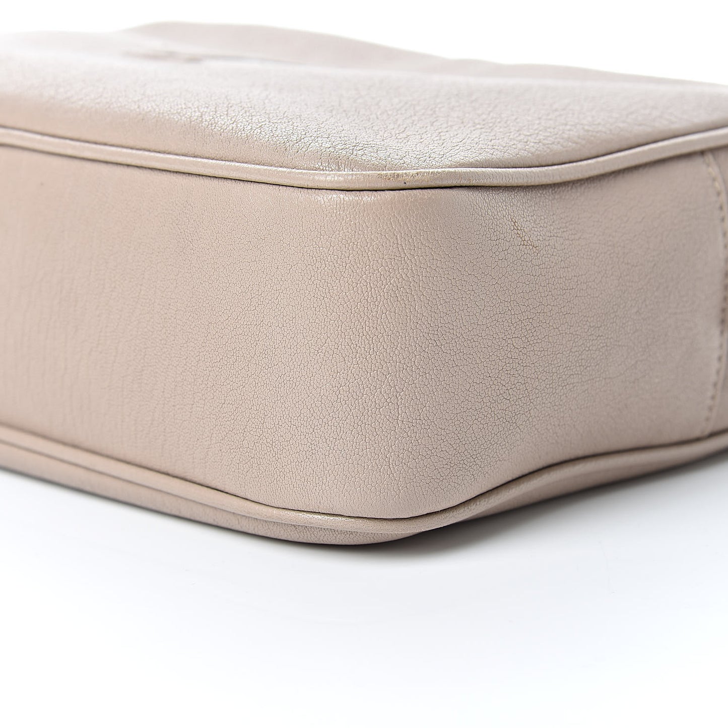 Calfskin Small Lou Camera Bag Beige