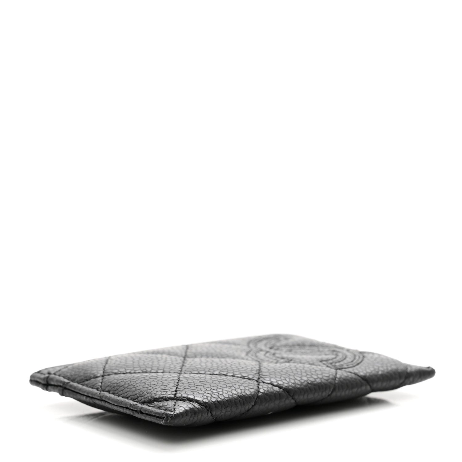 Chanel Caviar CC Card Holder Black 4 of 9