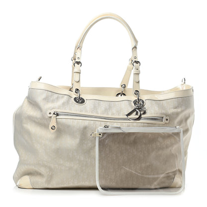 Christian Dior Monogram Patent Tote Ivory 1 of 5
