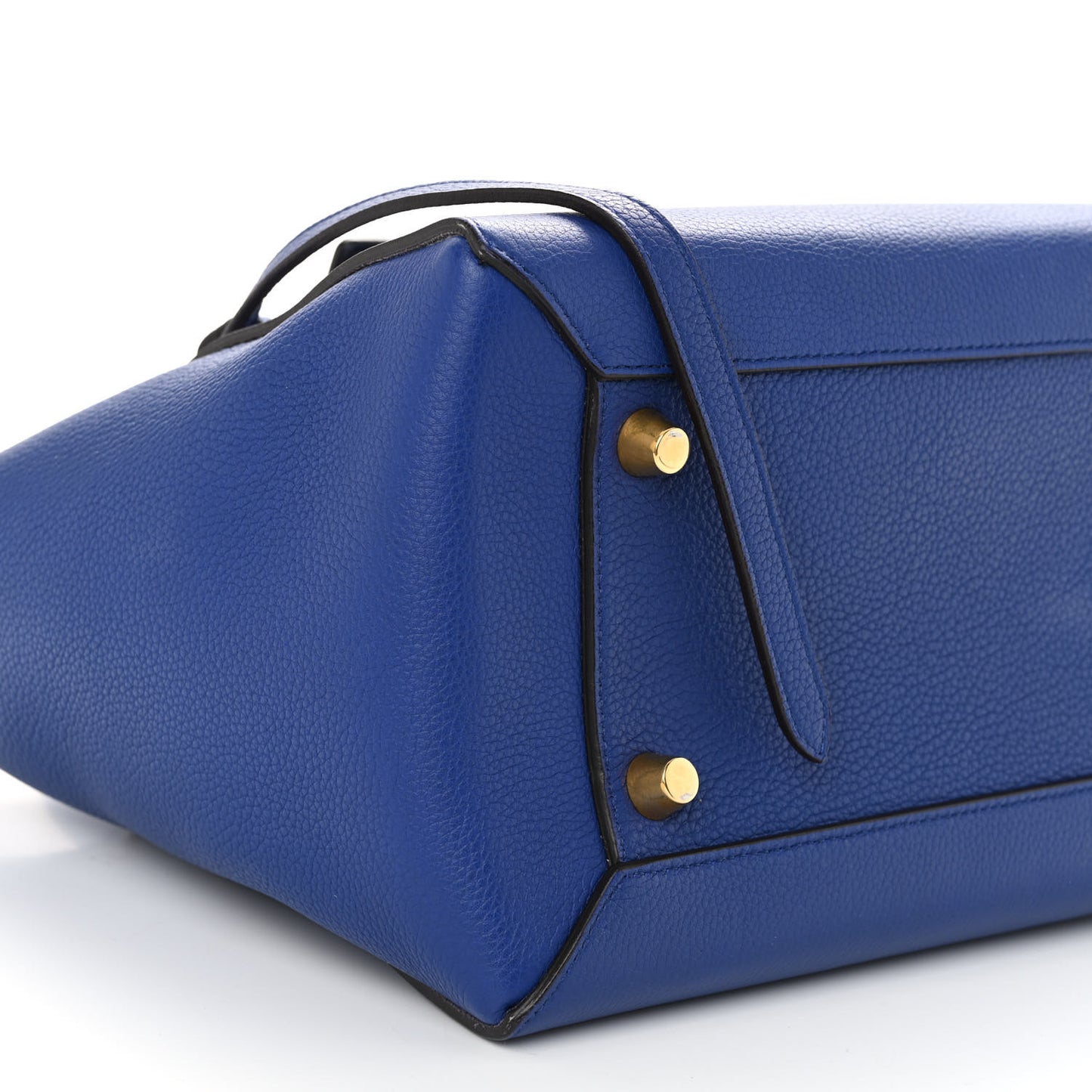 Grained Calfskin Mini Belt Bag Indigo