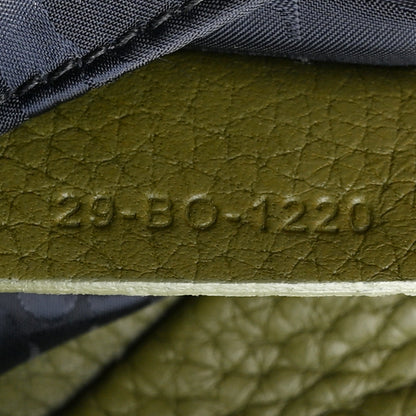 Christian Dior Grained Calfskin Mini Soft Saddle Bag Olive 7 of 14