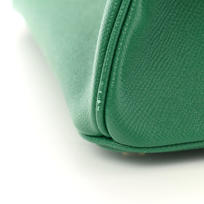 Hermes Epsom BIRKIN 30 Vert Vertigo 13 of 13