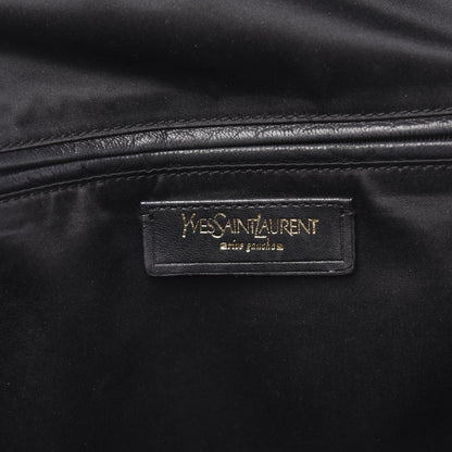 Saint Laurent Calfskin Oversized Muse Black 6 of 17