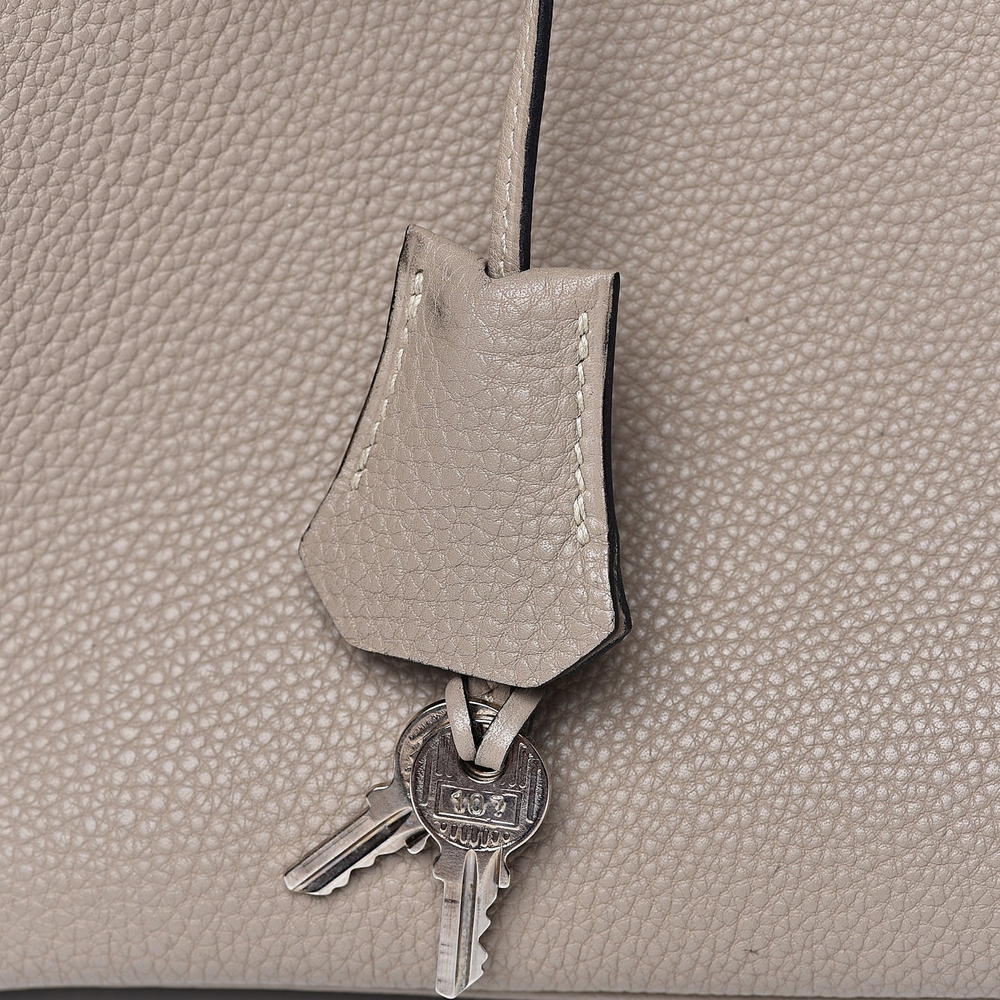 Togo Birkin 25 Gris Tourterelle