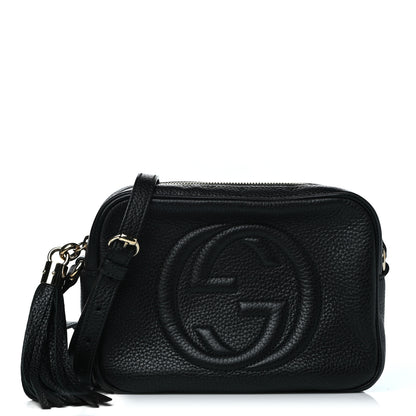 Gucci Pebbled Calfskin Small Soho Disco Bag Black 1 of 16