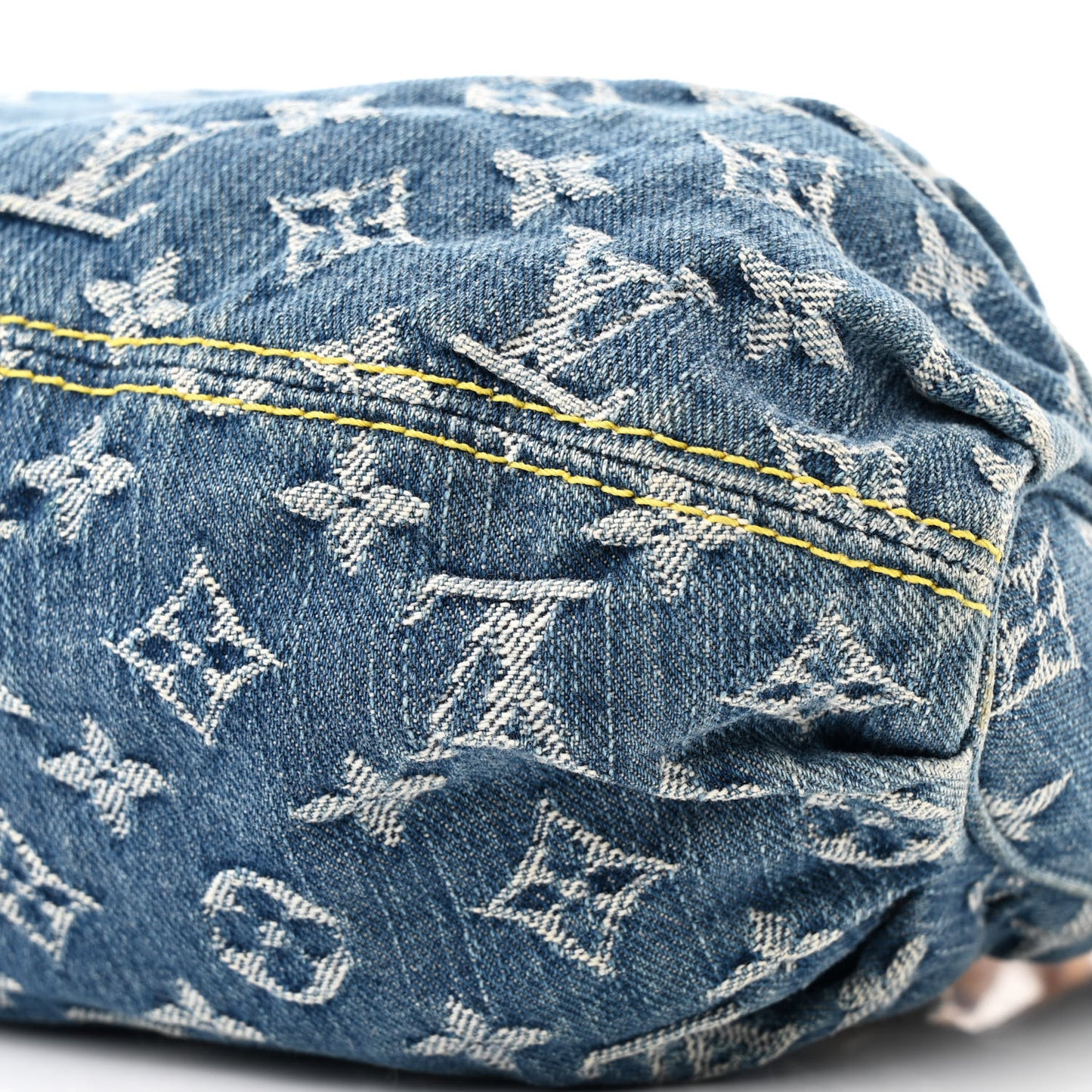 Monogram Denim Pleaty Blue