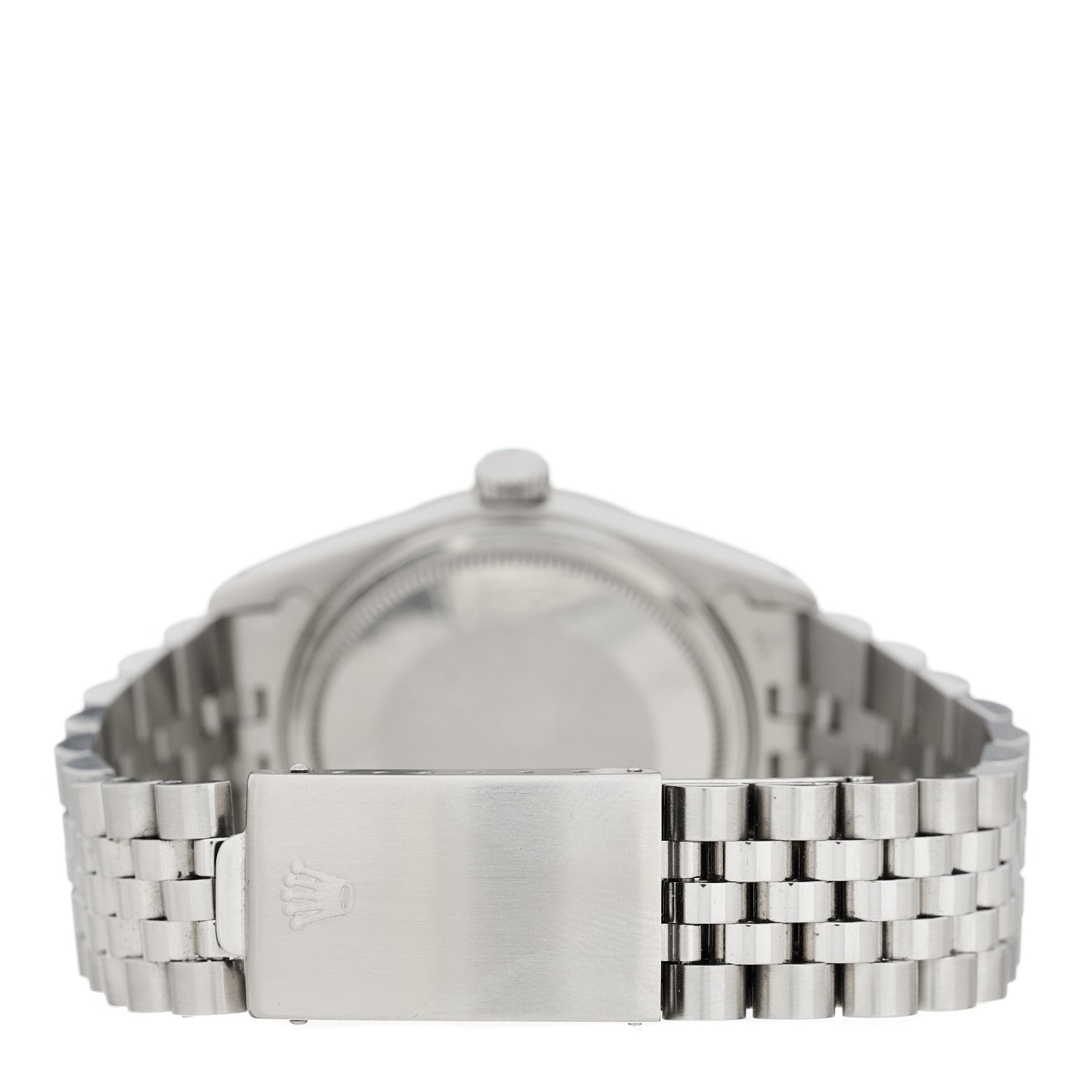 Rolex Stainless Steel 18K White Gold 36mm Oyster Perpetual Datejust Watch Silver 16014 3 of 4
